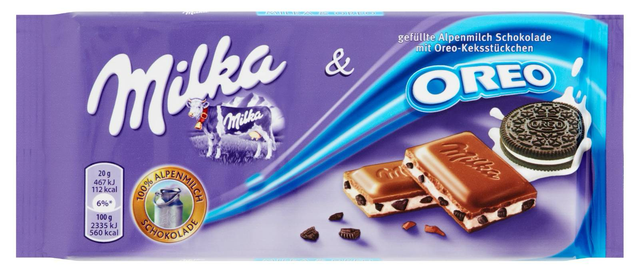 Milka (Verschillende Varianten)