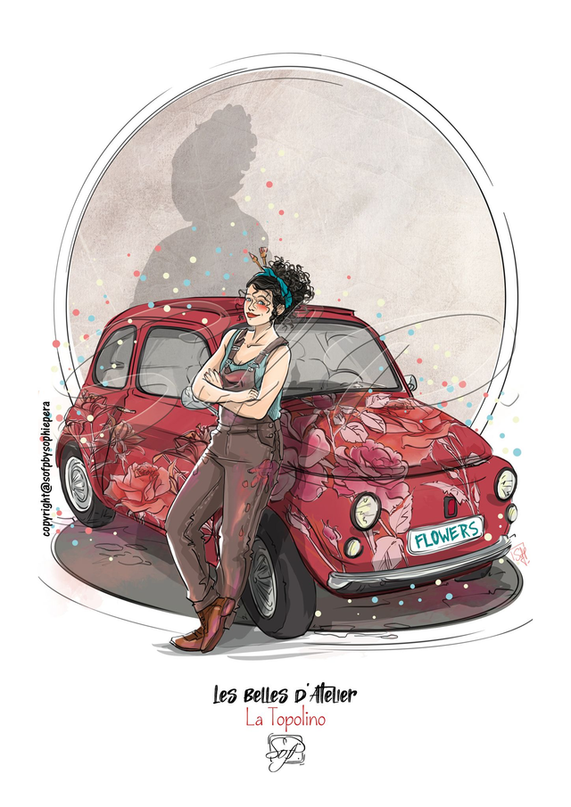 LADIES - Les belles d'atelier - La topolino