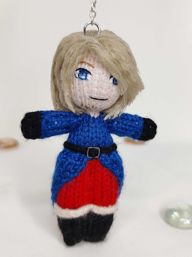 Mini art doll – France inspired