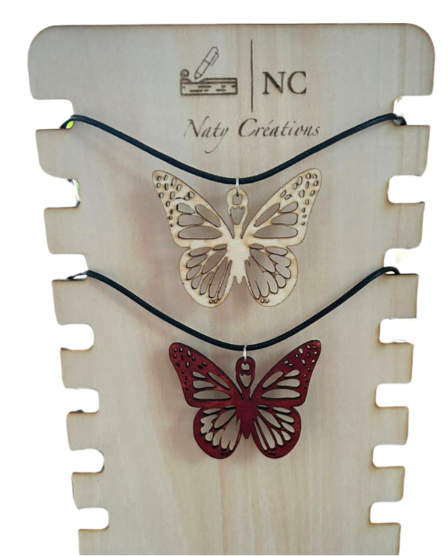 Collier papillon