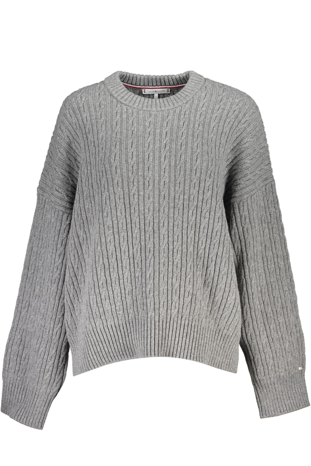 TOMMY HILFIGER MAGLIONE DONNA GRIGIO