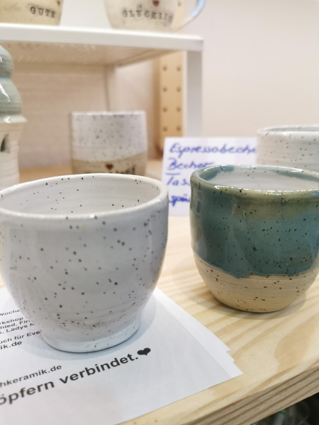 Espressobecher handget�pfert