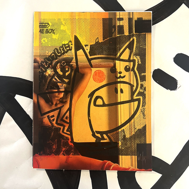 Xylo PIKA Gym tounue 18x24 cm sans cadre