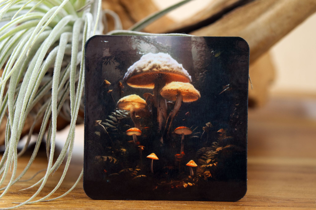 Magnet: Dark Fungi Mushrooms