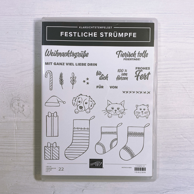 Festliche Strümpfe (PP mit Stanzformen)