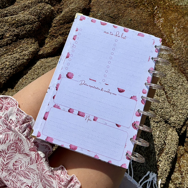 Feuille planning semaine & to do list