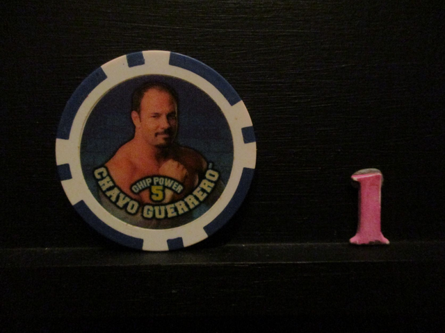Chavo Guerrero - Chip Power 5 Original Wrestling Chipz (1)(SEE PIC)