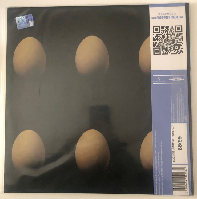 L'Uovo di Colombo LP vinile colorato neutro serie Universal Prof Rock Italia solo 99 copie prodotte