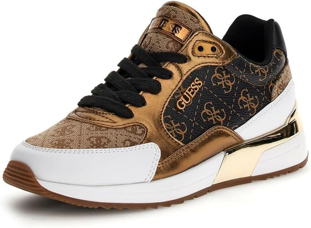 GUESS Sneakers Motif Logos 4G Moxea Jeans - Femme