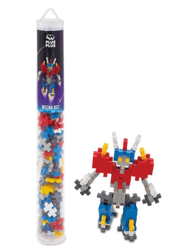 Plus Plus 100 Pcs Tube Mecha Bot