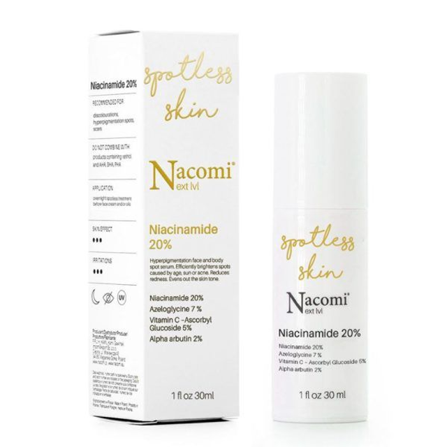 Siero Antimacchia Niacinamide 20% Spotless Skin Nacomi NXT LVL