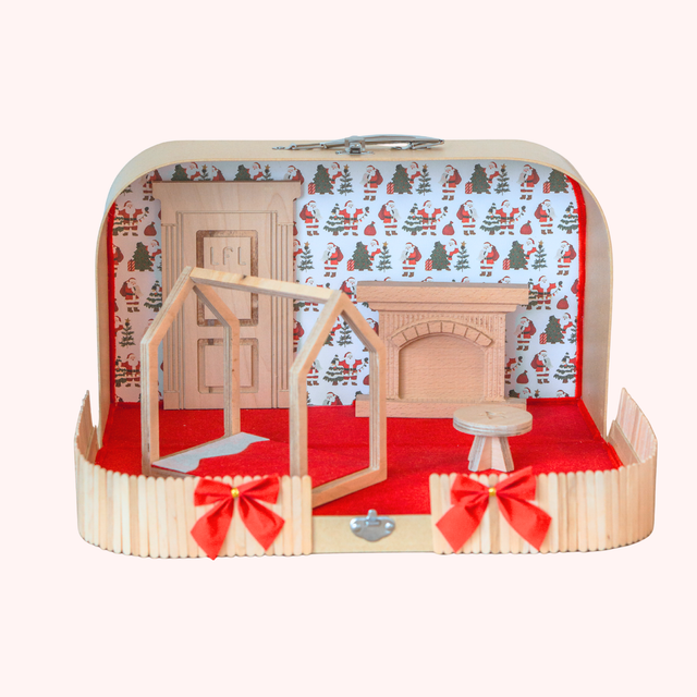 Grande Valise Magique – Format Enneigée - Père Noël