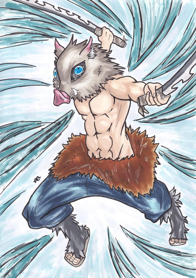 Print Demon Slayer - Inosuke