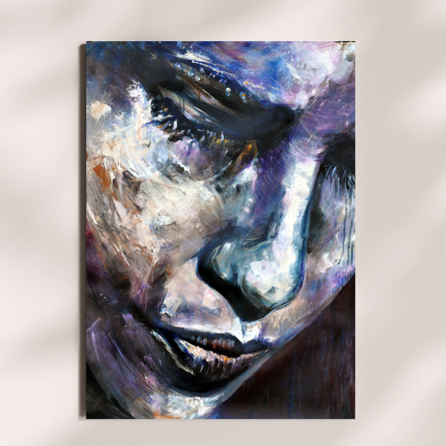 Reproduction d’art A3 sur papier photo – « Without Words » – Bellule Art