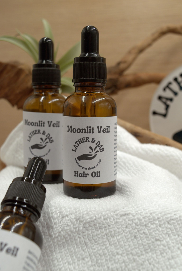 Moonlit Veil Hair Oil – Soft and dreamy, like a gentle glow under the stars (Unscented)