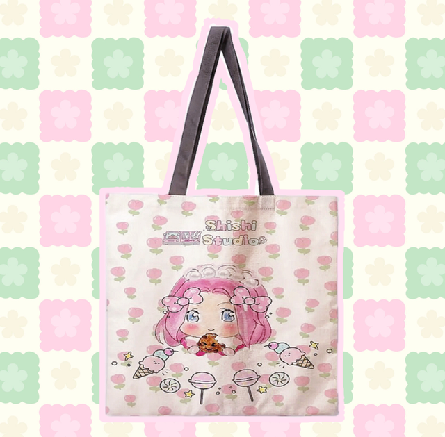  Lolita cookie tote bag