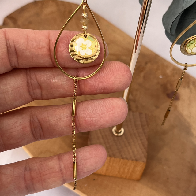 Boucles d’oreilles acier inoxydable