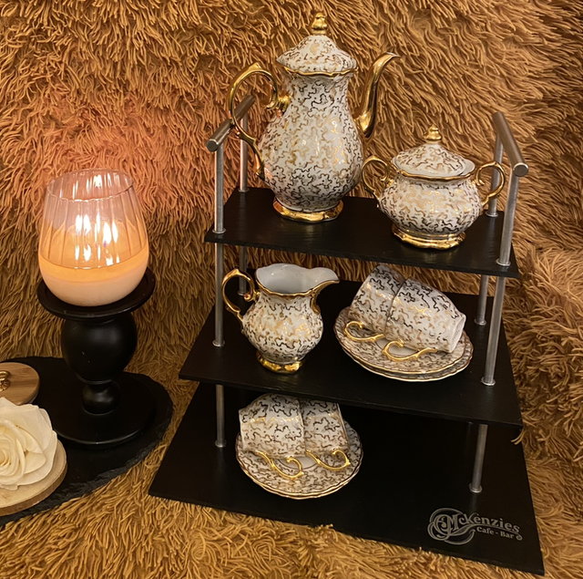 Cake Stands Slate Engraved Personalised 