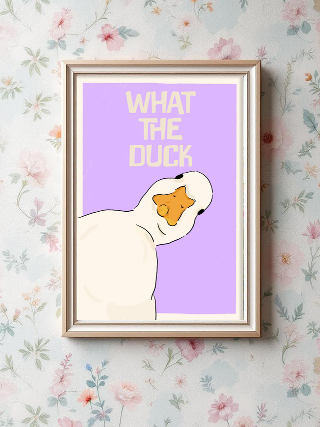 Poster What the Duck