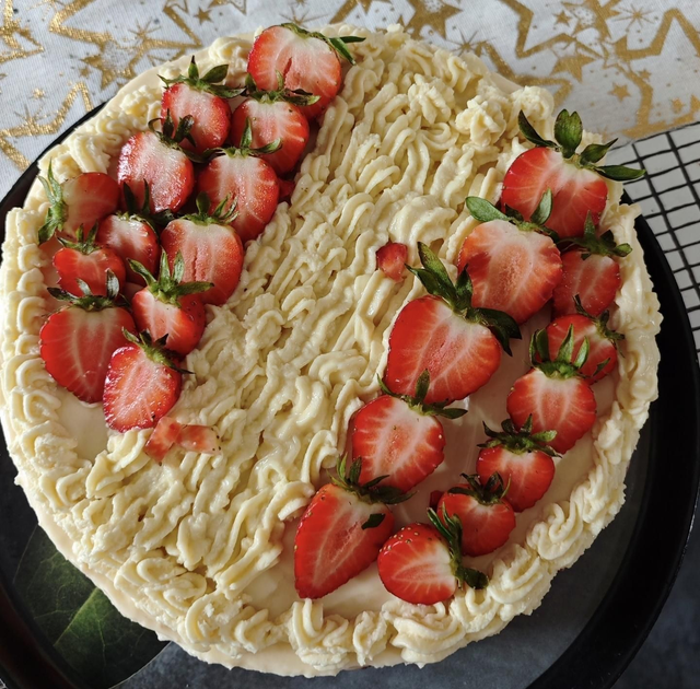 Gâteau aux fraises