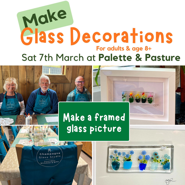 Workshop: Palette &amp; Pasture (Adults/children) One Hour 15 mins