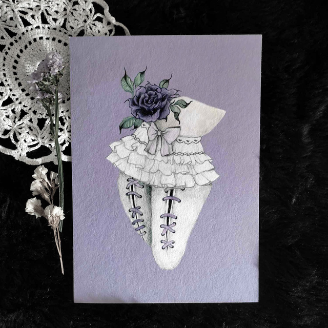 Art print ~ Lace doll