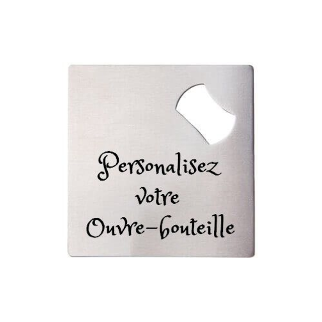 Ouvre-bouteille personnalisable