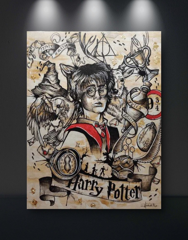 Tableau &quot;Harry Potter&quot; - Warner Bros