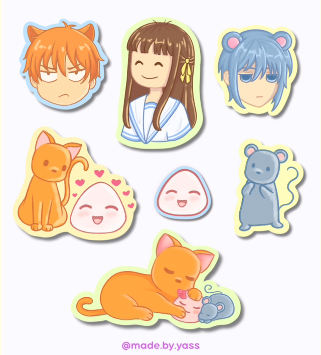 Sticker pack Fruit Basket 