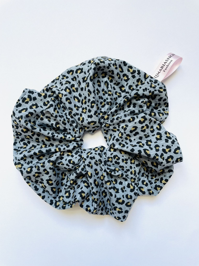 Leotard grau-blau Scrunchie