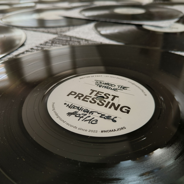 "Midnight" Vinyl Test Pressing