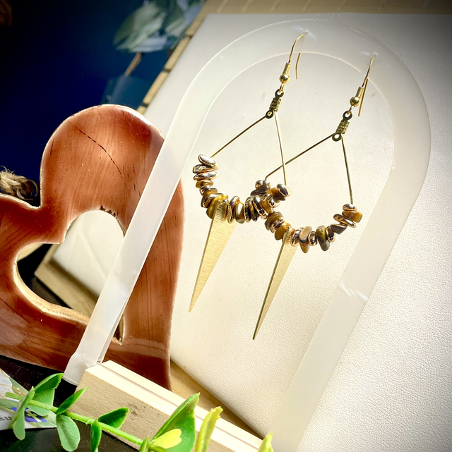 Boucles ESNA Œil du Tigre