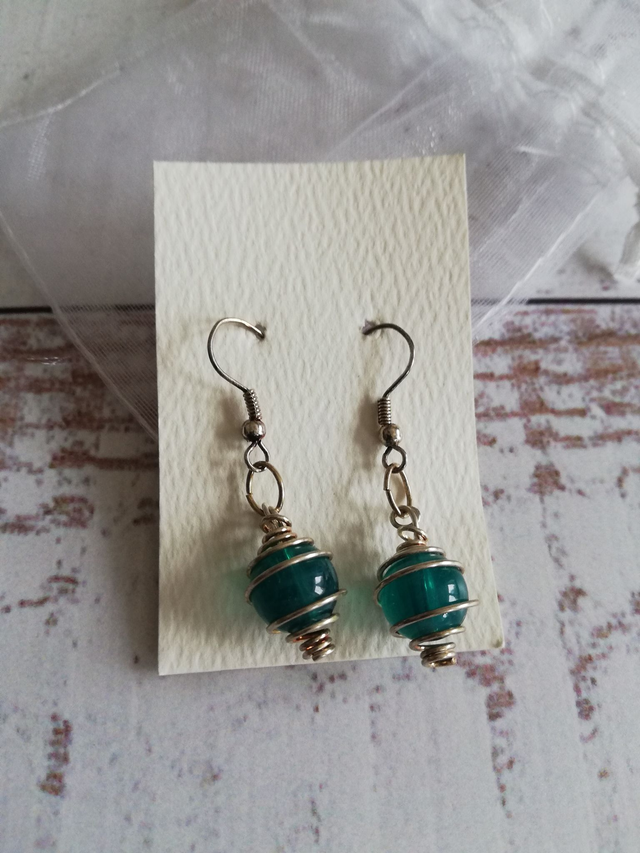 Spiral Drop Earrings