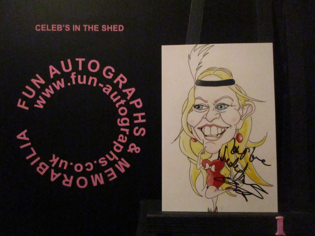 Nicole Faraday Authentic Autographed 6x4 Photograph (GG1)(SEE PIC)