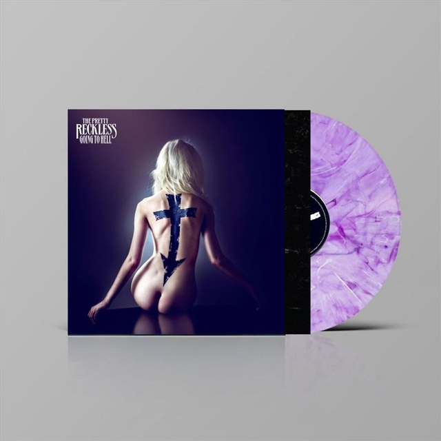 The Pretty Reckless - Going To Hell - 10-Year Anniversary - White And Purple Marble