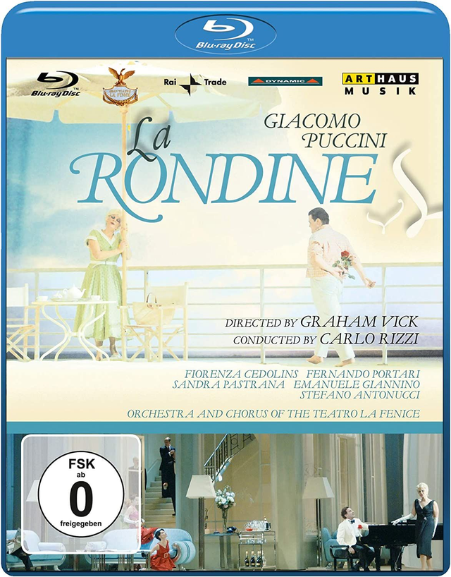 Puccini LA RONDINE Bluray