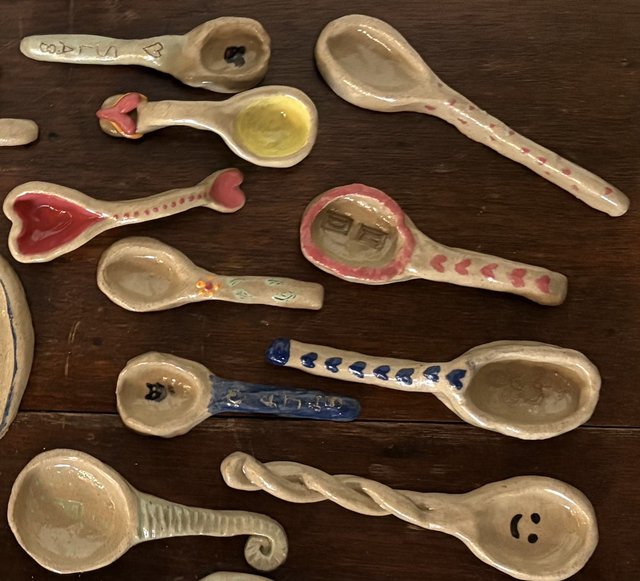 Ceramic Love Spoon Workshop. 21st February