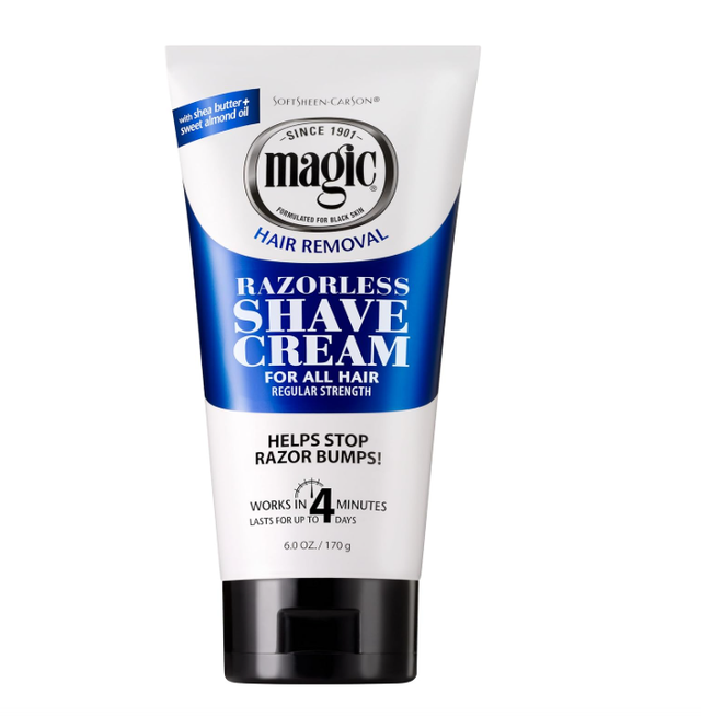 Magic Shave Cream Regular Tube Blue 6oz
