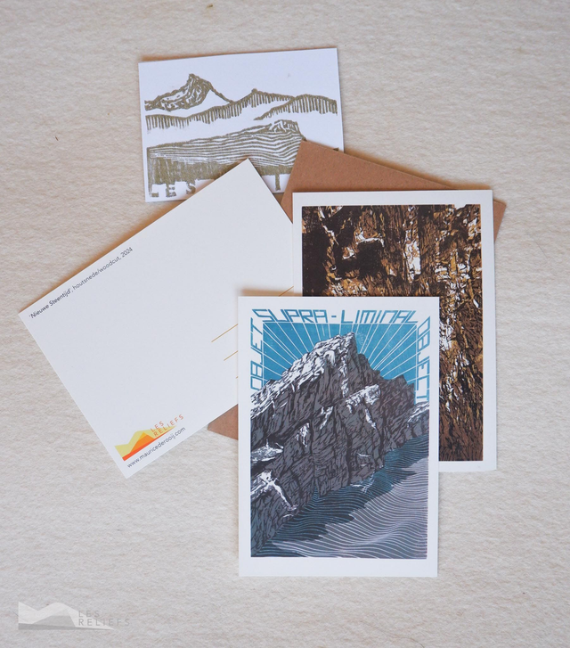 Les Reliefs postcard
