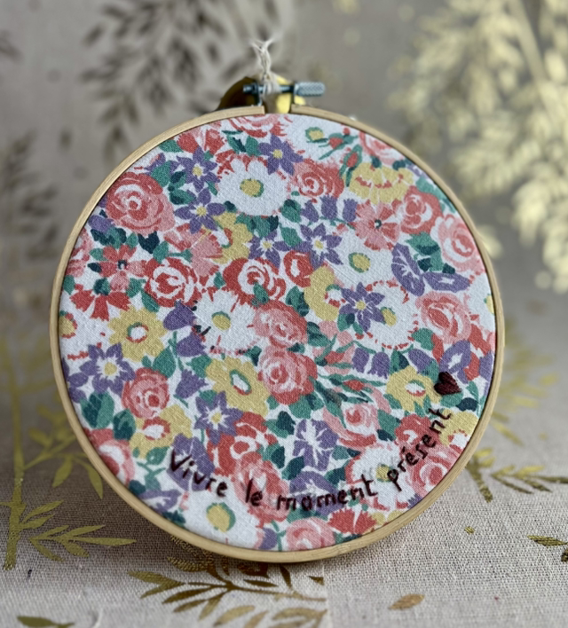 Tambour *vivre le moment présent*