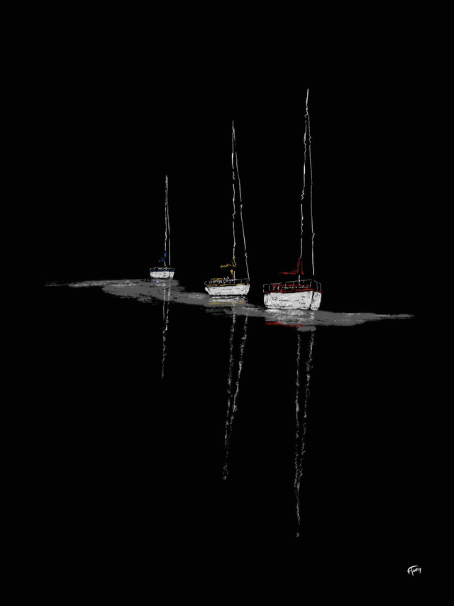 Eau calme (limité à 30 exemplaires)