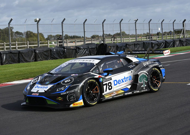 ICA4551  #78 Lamborghini Huracan GT3 Evo2 Barwell Motorsport British GT 2025 Donington Park Photographic Print
