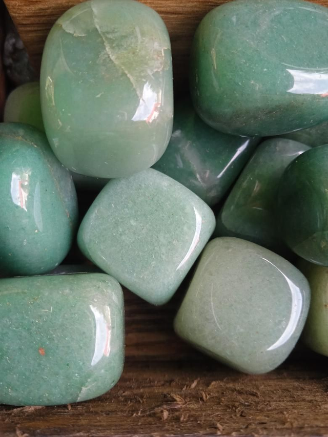 aventurine verte (pierre roulée) 