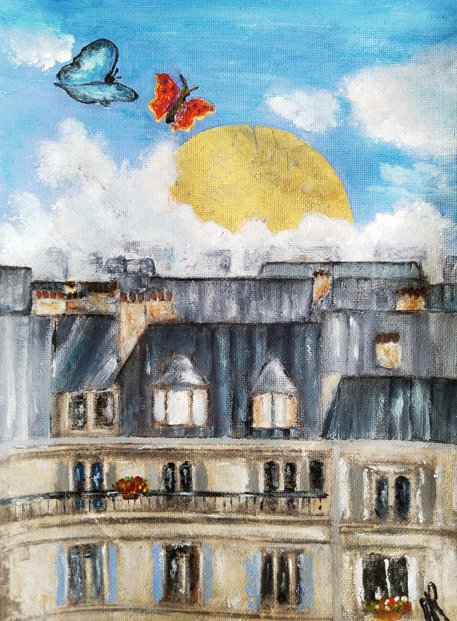 A view with a room in Paris