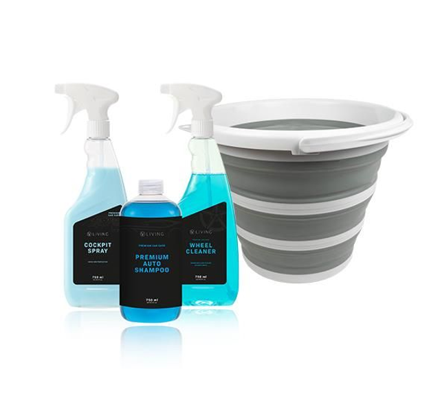 Complete Auto Care Set – 3-delig pakket + gratis emmer