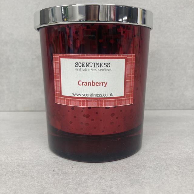 Large Jar Christmas Candle