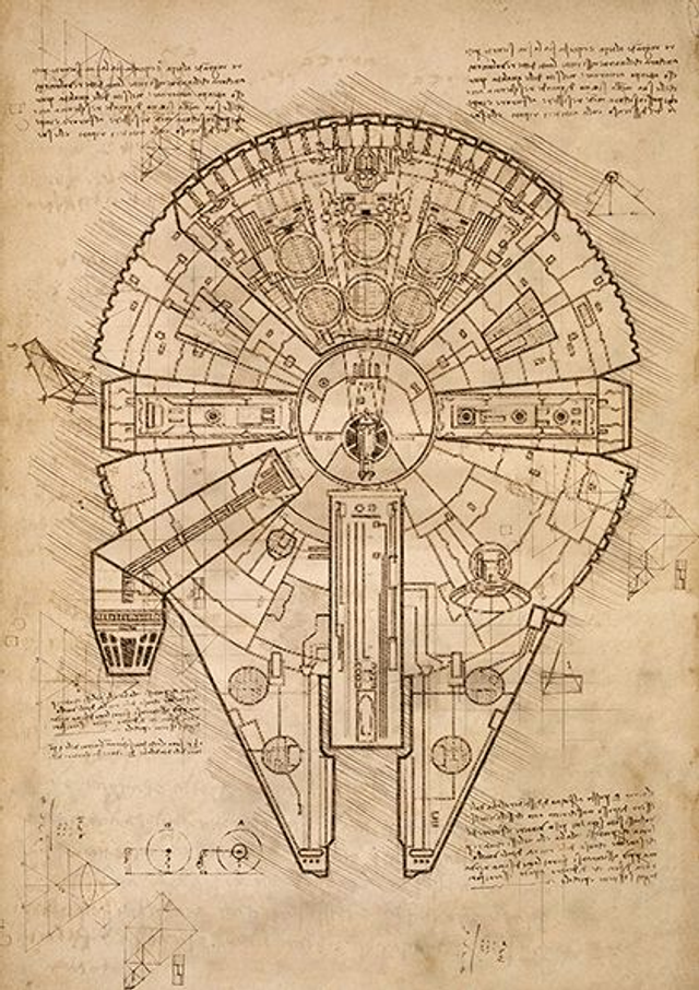 Millennium Falcon, daVinci edizione limitata 20/20