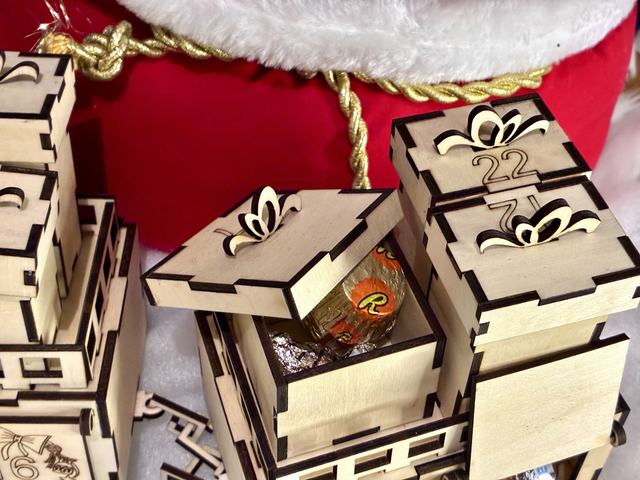 Train de l’Avent personnalisable