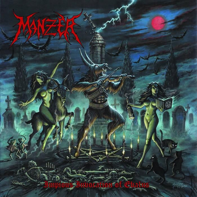 MANZER - Impious Invocation of Ebalus (2023) LP