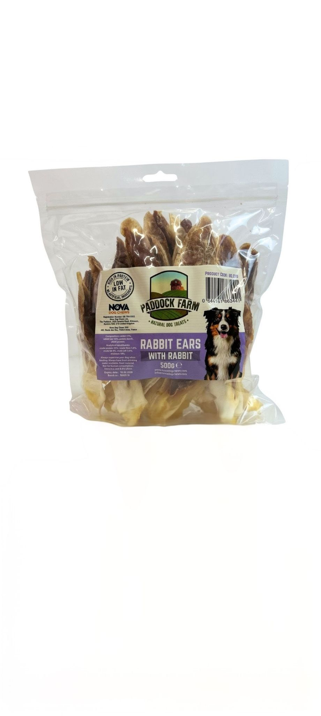 Rabbit Ears with Fur Nova (Pre-Packed 500g) 